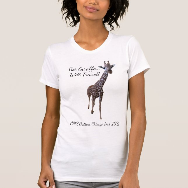 Har Giraffe kommer att resa T-Shirt (Framsida)