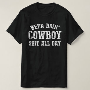 har gjort cowboyjobb t shirt