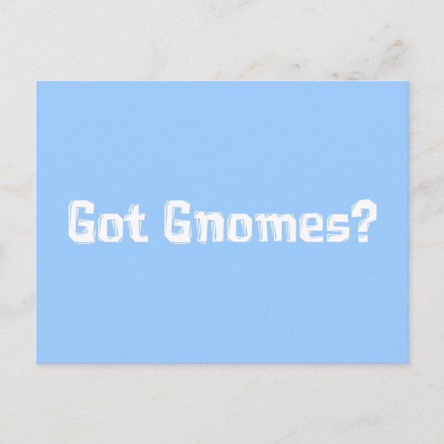 Har Gnomes Gifts Vykort (Framsida)