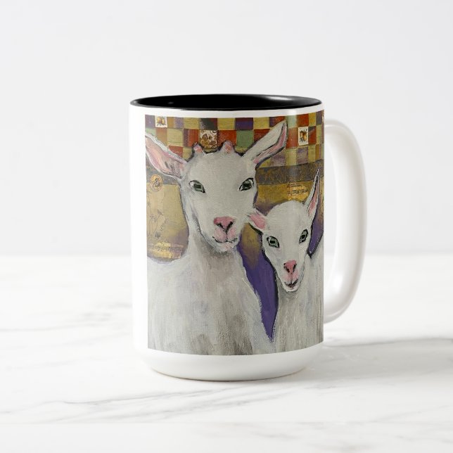 Har Goat? Mugg med "Frisky"-barn (Framsida höger)