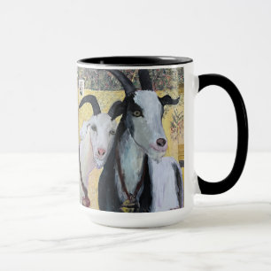 Har Goat? "Nära dig" Goats Mugg