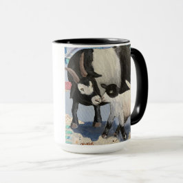 Har Goat? "Nose Kiss 4 Mamma Goats Mugg