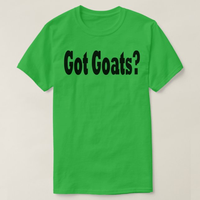 Har Goats Funny Goat T Shirt (Design framsida)