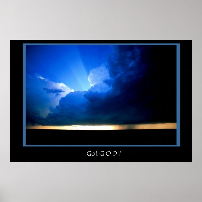 Har GOD? Poster (Framsidan)