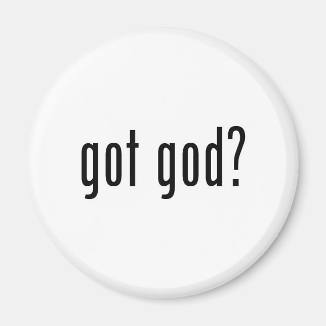har gud? magnet (Framsidan)