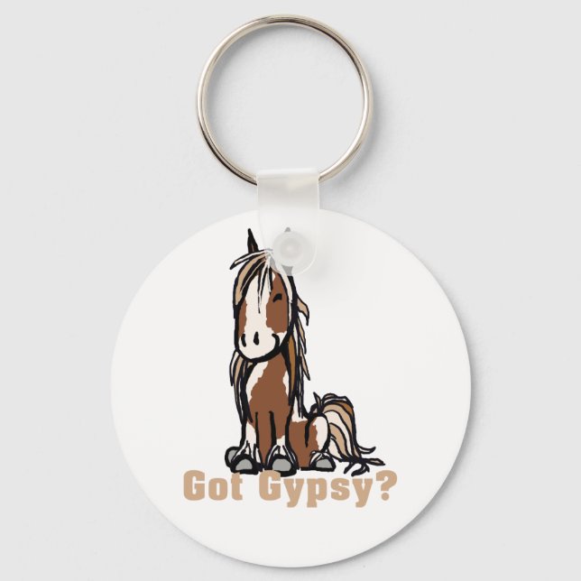 Har Gypsy Vanner? Nyckelring (Framsida)