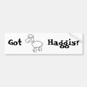 Har Haggis? Bildekal