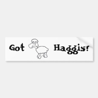 Har Haggis? Bildekal