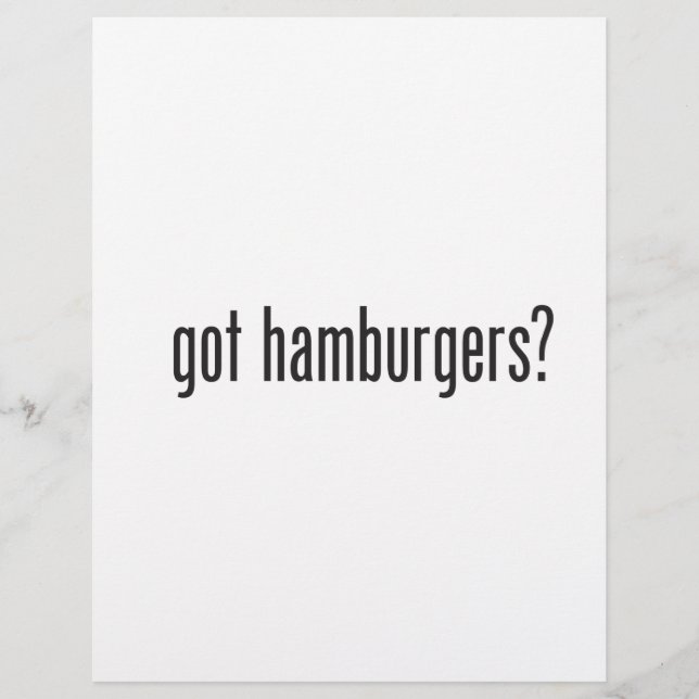 har hamburgare (Framsida)