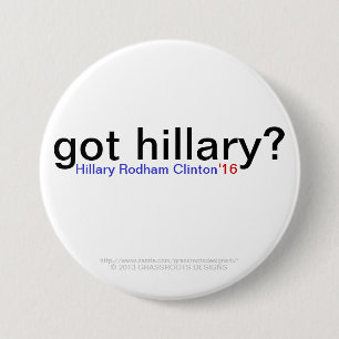har hillary? Hillary Rodham Clinton '16 Knapp