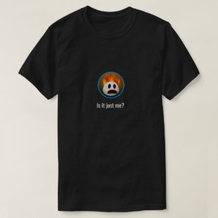 Hår i brand t shirt