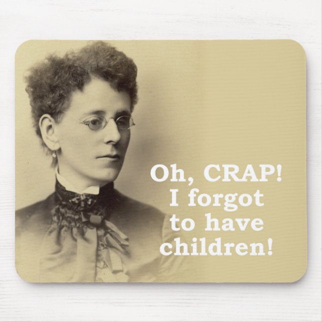 Har inte barn? musmatta (Framsidan)