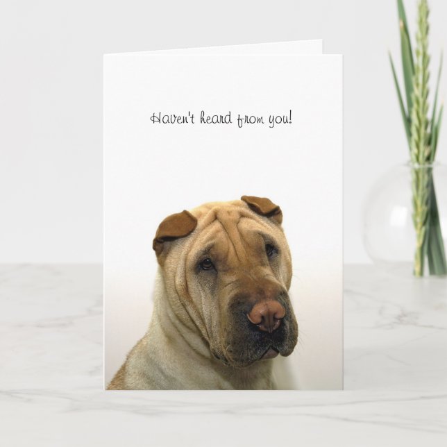 Har inte hört från dig kort (Framsida)
