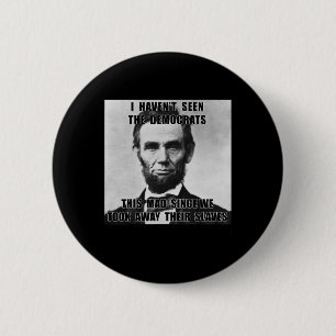 Har inte sett demokraterna Abe Lincoln 4 juli Knapp