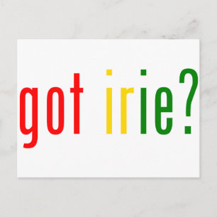 har irie? vykort