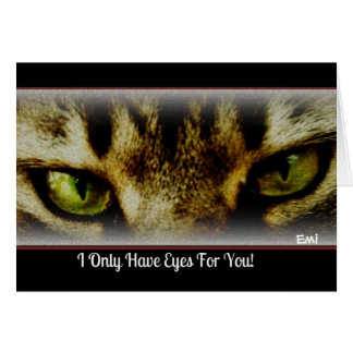 "Har jag endast ögon för dig" tillfällenkortet Hälsningskort