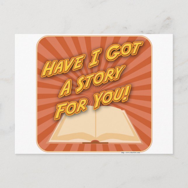 Har jag Har en historia åt dig? Vykort (Framsida)