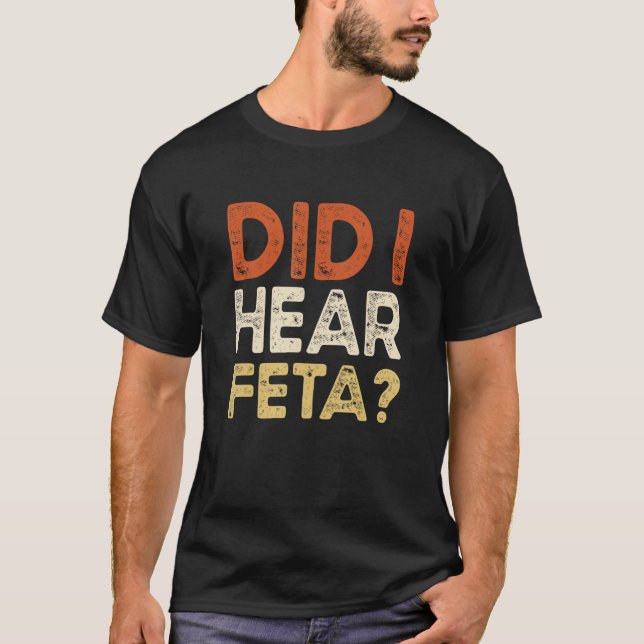 Har jag hört Feta Ost-skämt? T Shirt (Framsida)