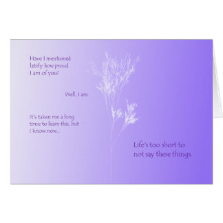 Har jag nämnde… hälsningskort