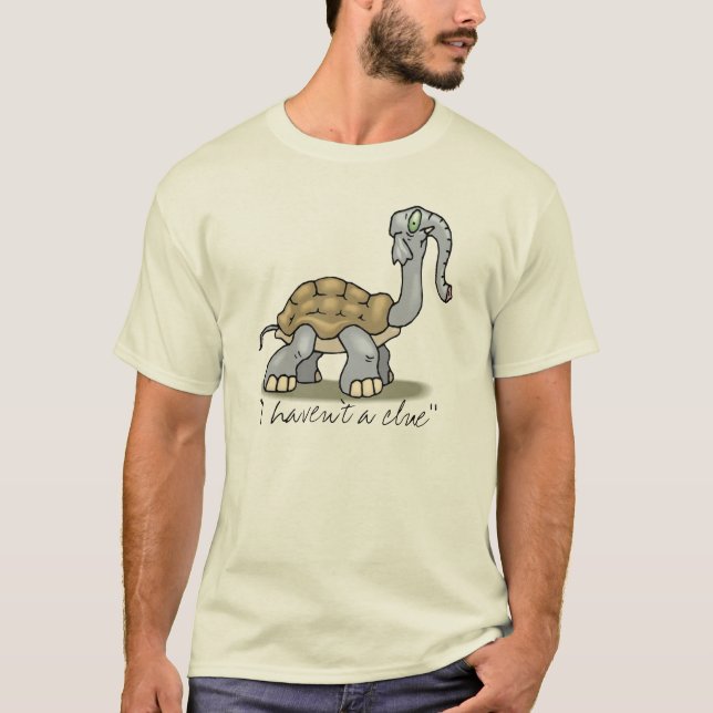 "Har jag T-skjortan inte för en ledtråd" Tee Shirt (Framsida)