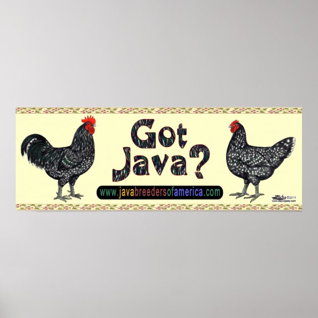 Har Java? Poster (Framsidan)