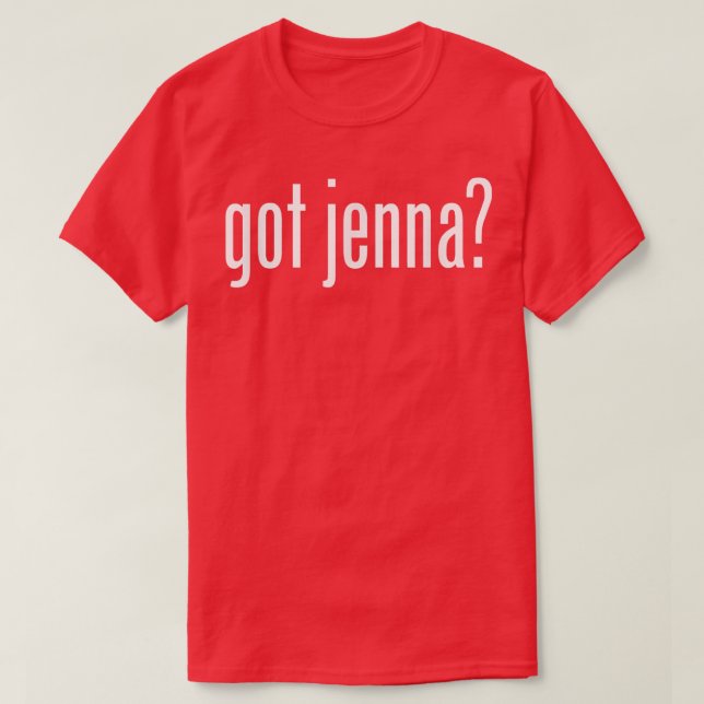 Har Jenna Namn Family _ Funny T Shirt (Design framsida)