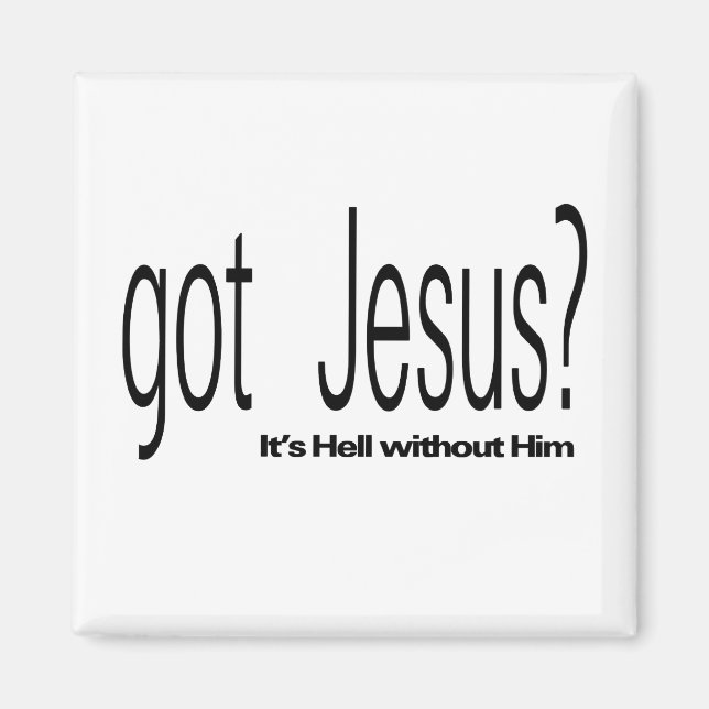 Har Jesus Magnet (Framsidan)