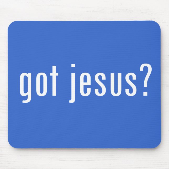 har jesus? musmatta (Framsidan)