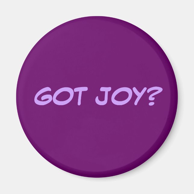Har Joy? Magnet (Framsidan)