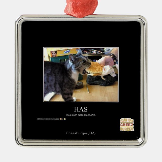 Har Julgransprydnad Metall (Framsidan)