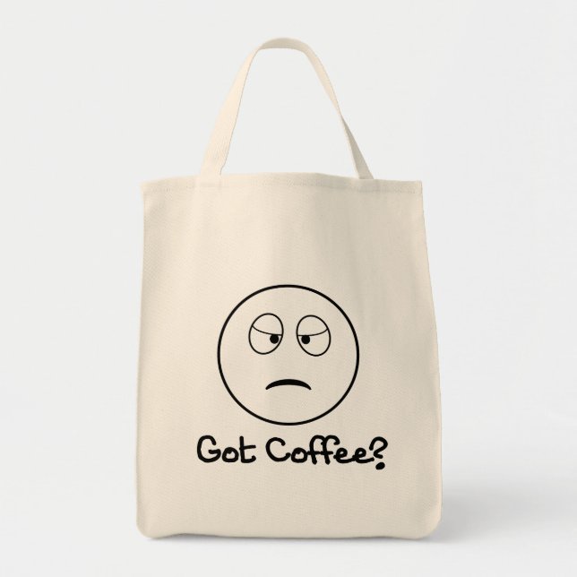 Har kaffe? - Funny Tote for Coffee Älskare Tygkasse (Framsidan)