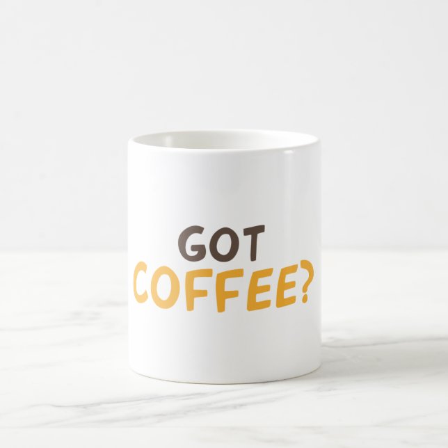 Har kaffe? kaffemugg (Center)
