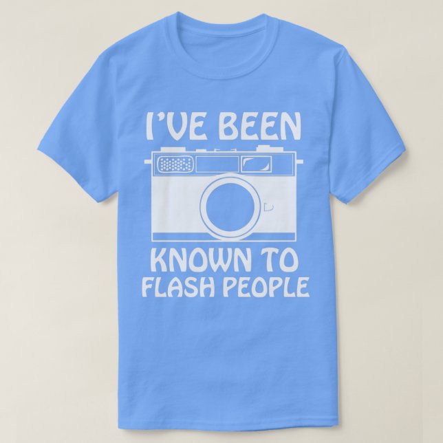 Har känt till Flash People Photography Photogr T Shirt (Design framsida)