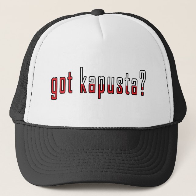 har kapusta? Flagga Keps (Framsida)