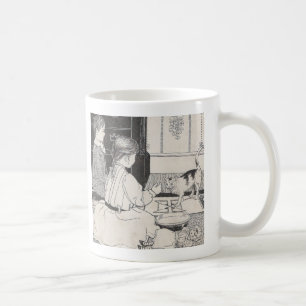 Här Kattunge Kaffemugg