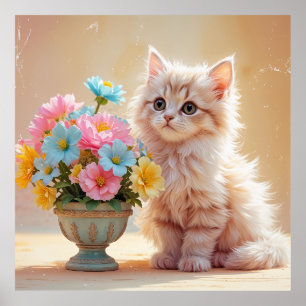 Här kattunge, kattunge... poster
