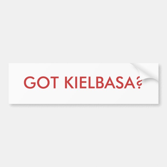 HAR KIELBASA? BILDEKAL (Framsidan)