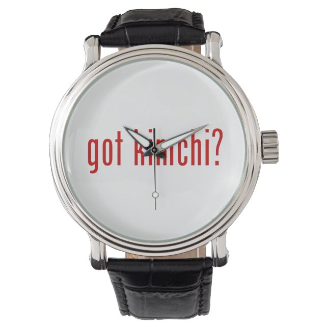 har Kimchi? Armbandsur (Framsida)