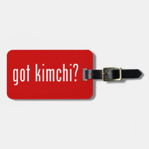 har Kimchi? Bagagebricka