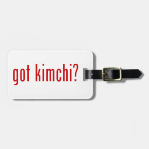 har Kimchi? Bagagebricka