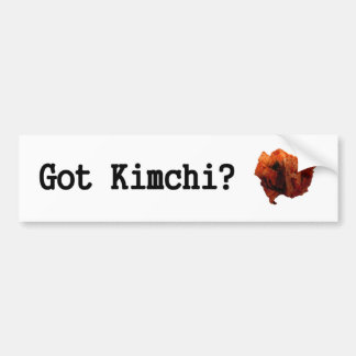 Har Kimchi? Bildekal