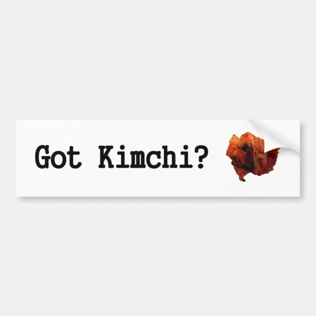 Har Kimchi? Bildekal (Framsidan)