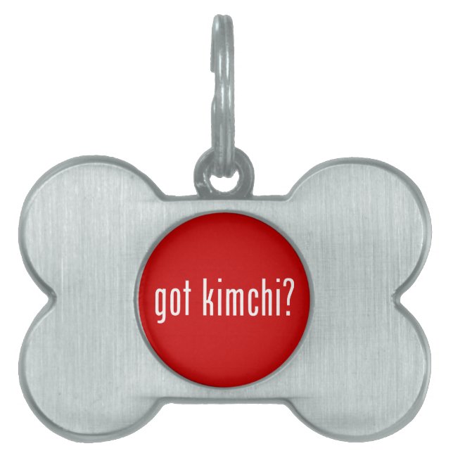 har Kimchi? ID-bricka Husdjur (Framsidan)