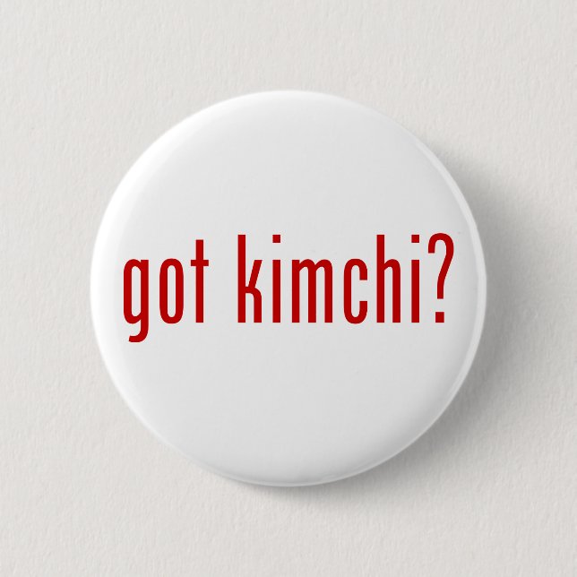har Kimchi? Knapp (Framsida)