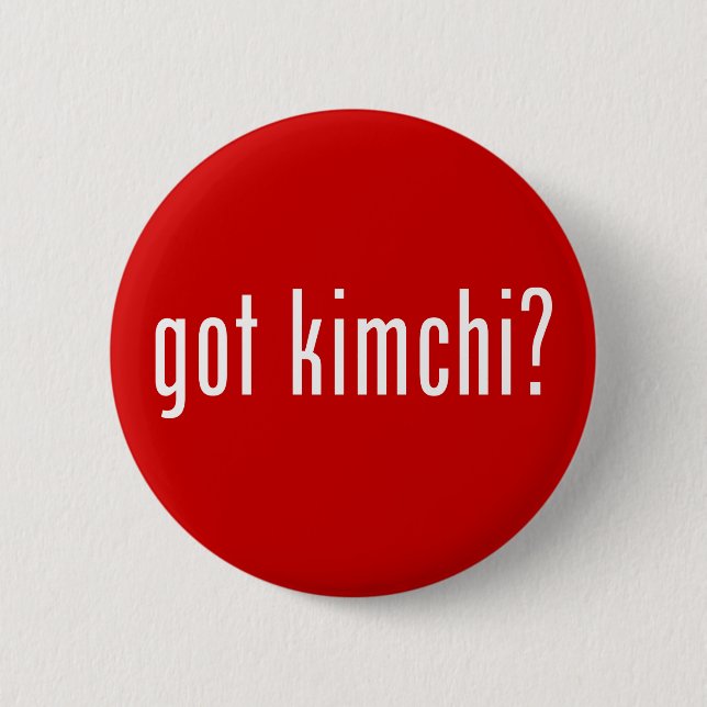 har Kimchi? Knapp (Framsida)