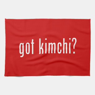 har Kimchi? Kökshandduk