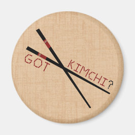 Har Kimchi? Kopsticks Magnet