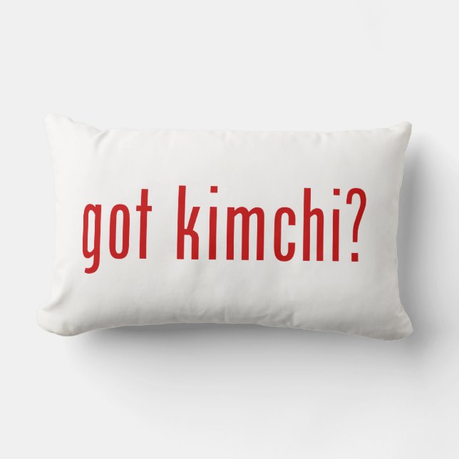 har Kimchi? Lumbarkudde (Framsida)