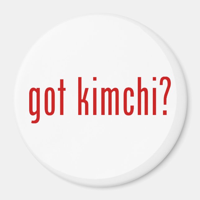 har Kimchi? Magnet (Framsidan)