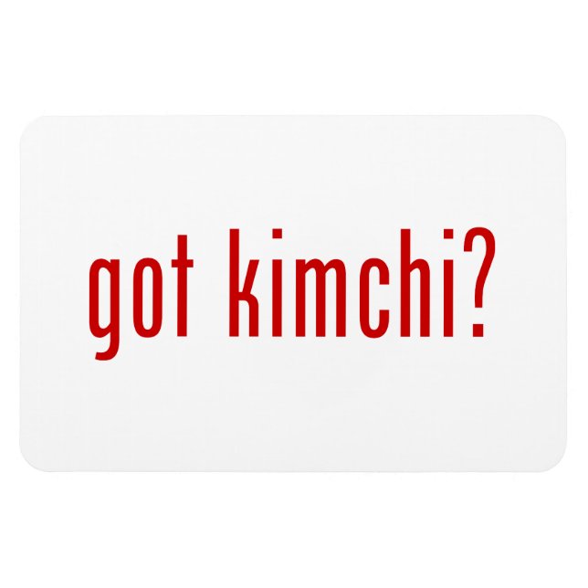 har Kimchi? Magnet (Horisontell)